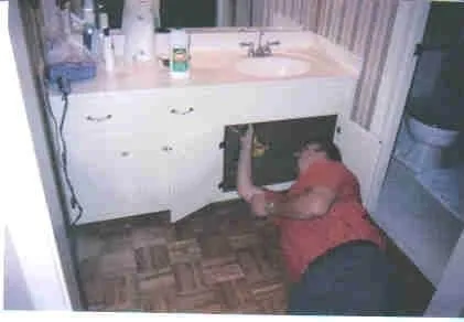 Slide of Tex Adams the Electrician