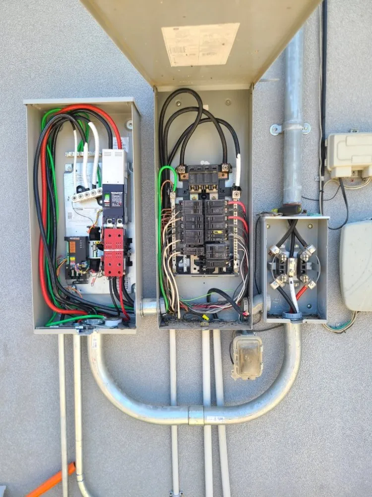 Reliable electrical service for homes in lighting installation,  by 