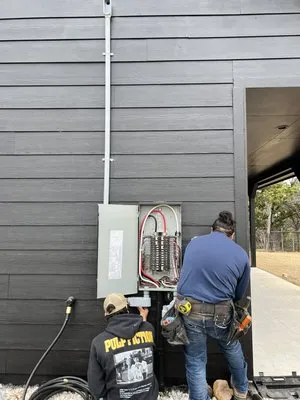 Texas Platinum Electrical Services Logo