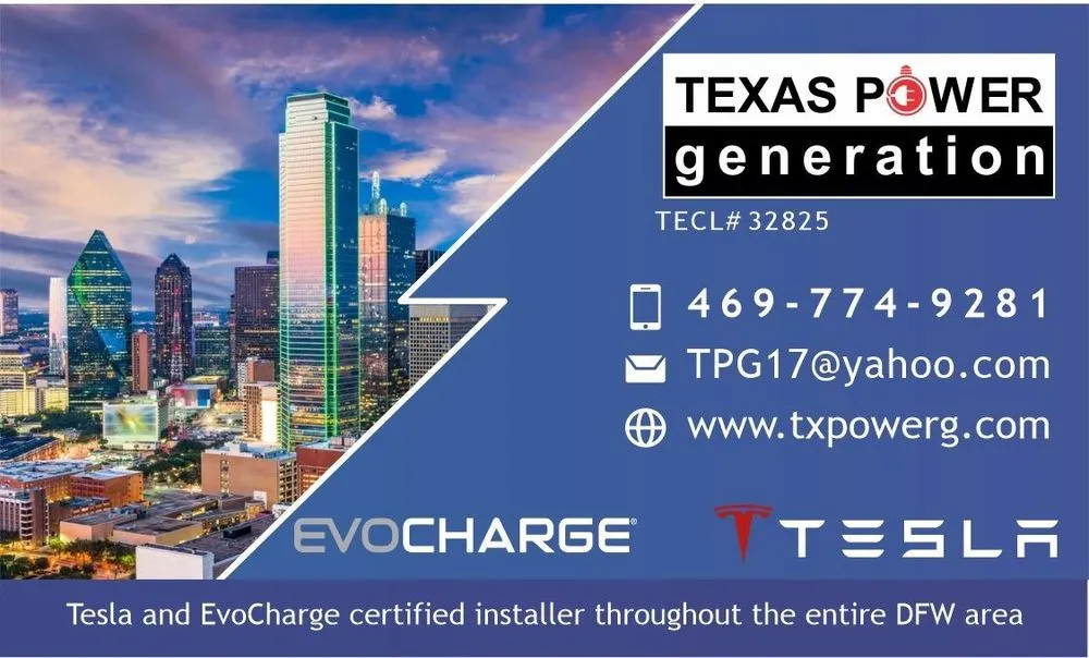 Slide of Texas Power Generation