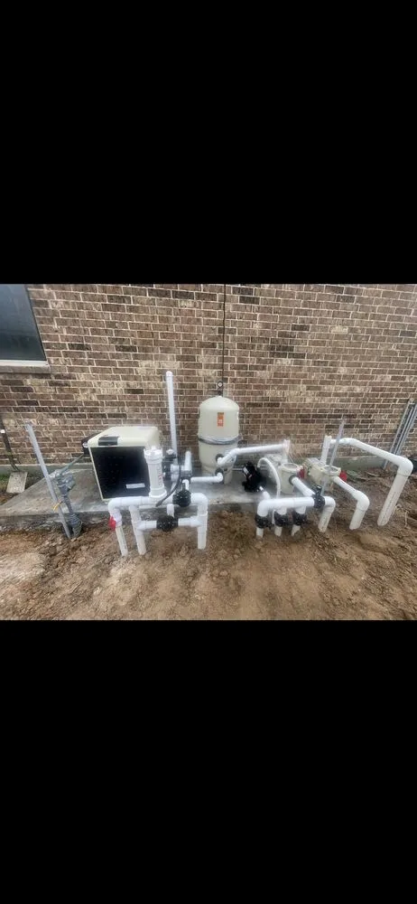 Slide of Texas Prestige Pool Plumbing