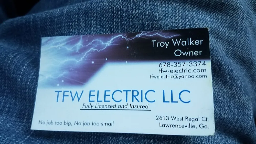 Slide of TFW Electric