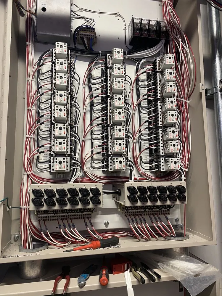Professional electrician providing outlet and switch repair in New Woodstock, NY - The Central Electric Company of CNY