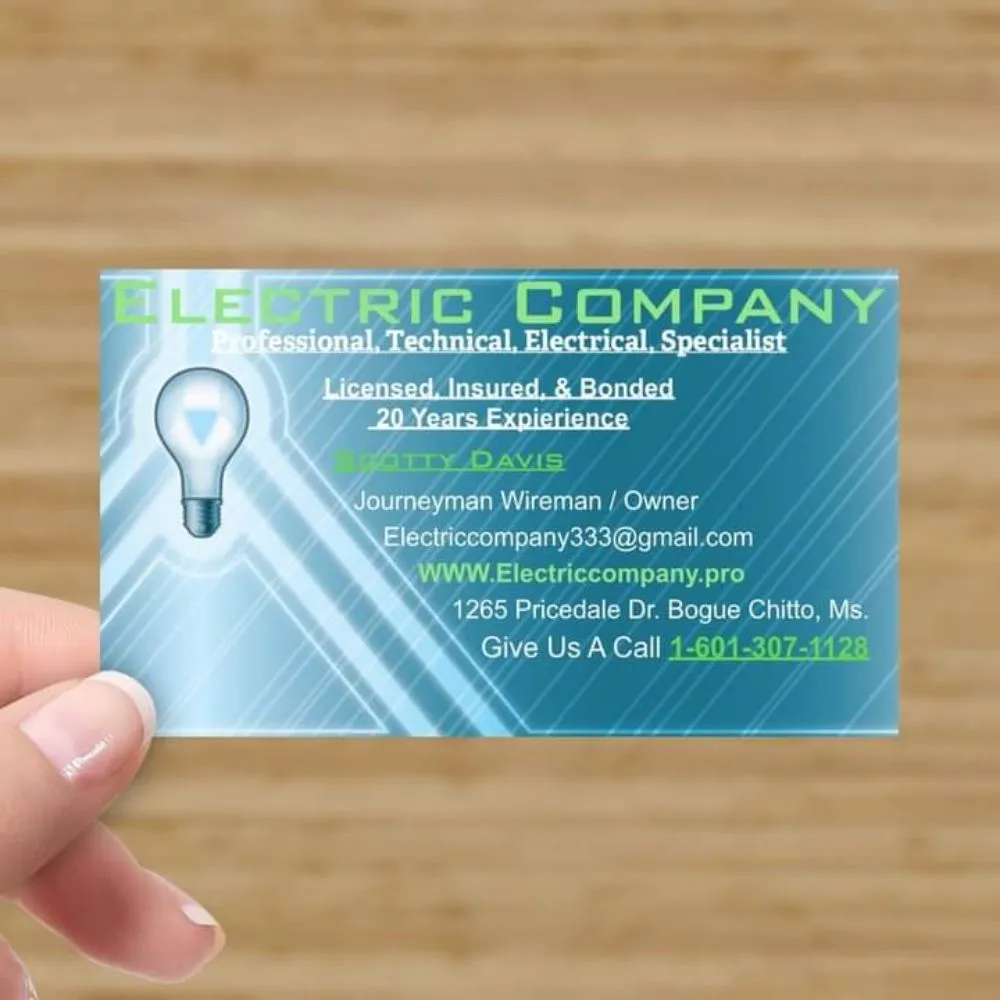 Professional electrician providing lighting installation in Bogue Chitto, MS - The Electric Company