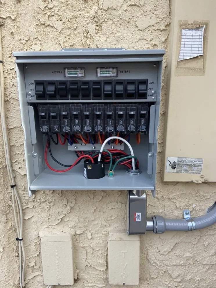 Slide of The Electrical Connection