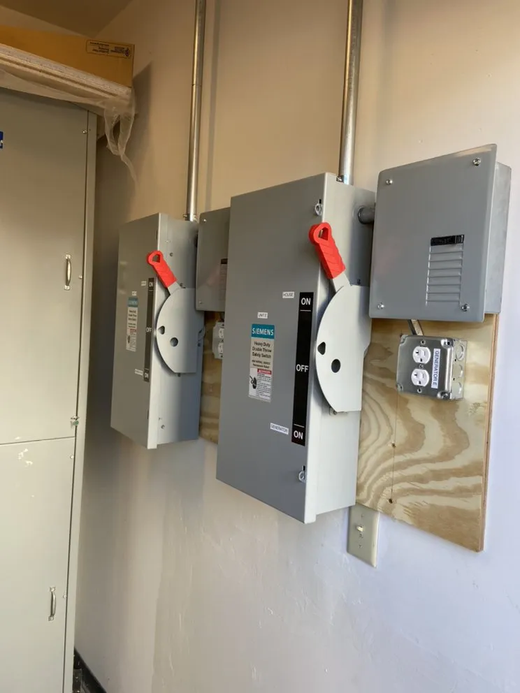 Slide of The Electrical Connection