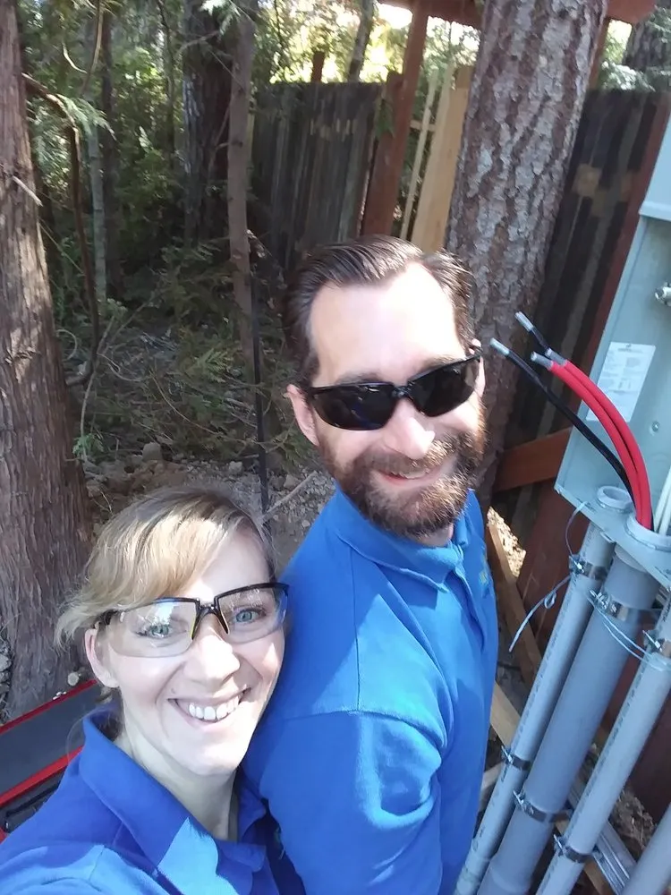 Slide of The Electrician. A Family Company LLC