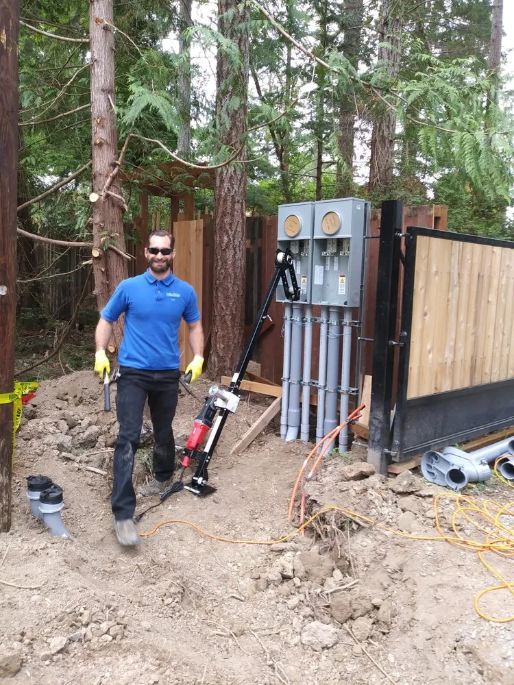 Slide of The Electrician. A Family Company LLC