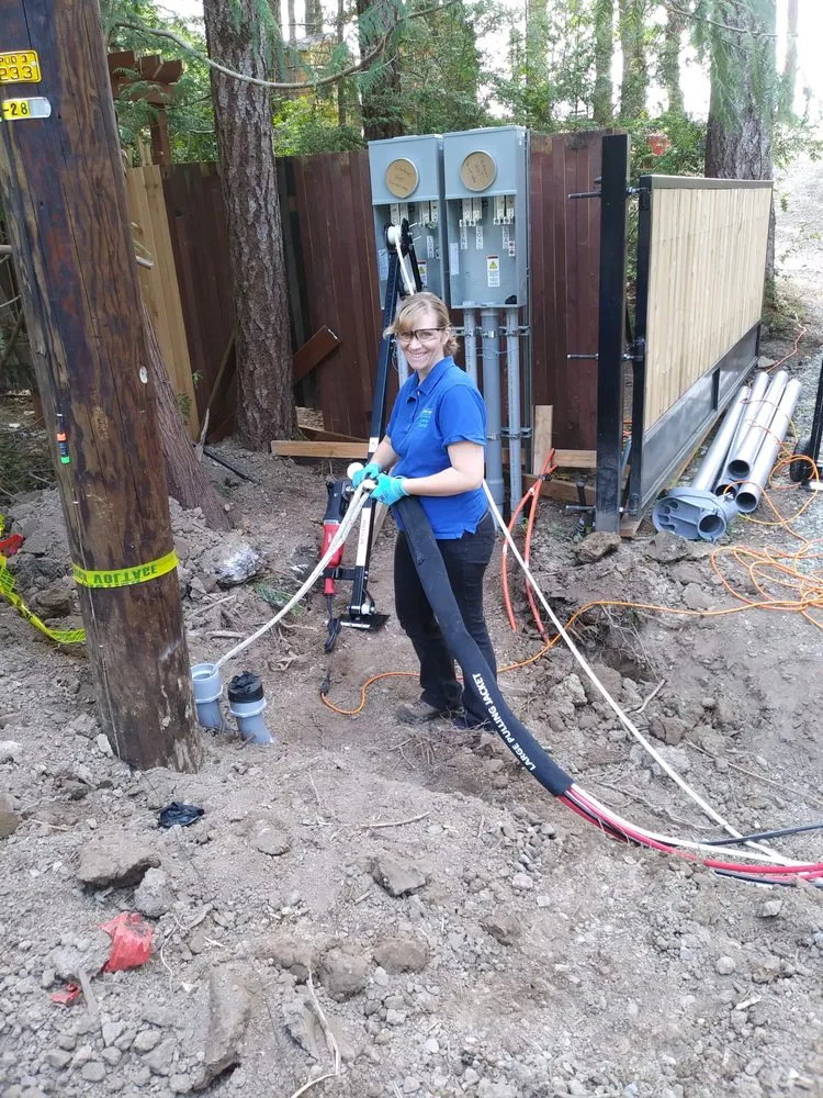 Slide of The Electrician. A Family Company LLC