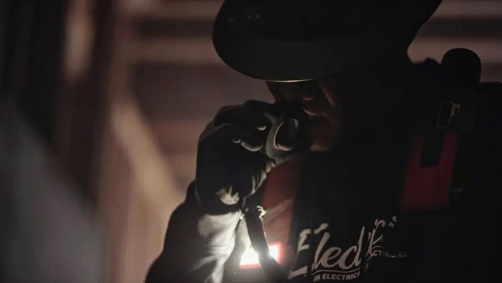 Slide of The Electrician