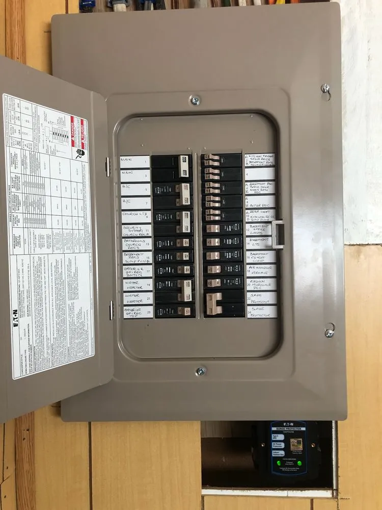 Slide of The Electricians