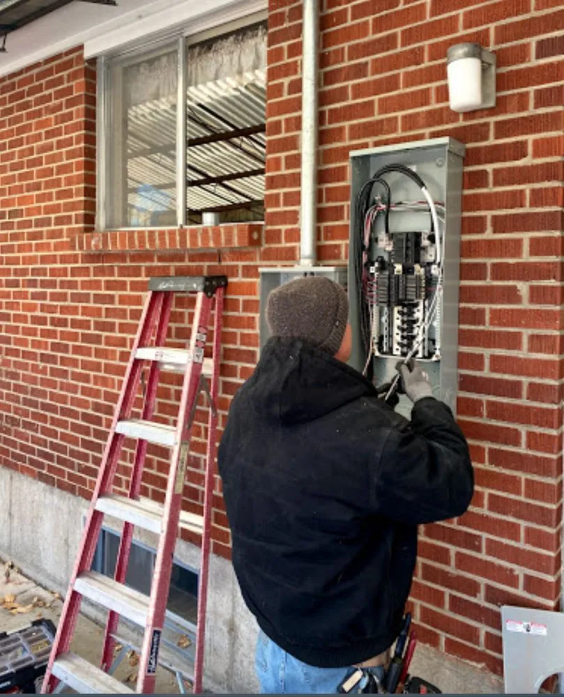 Slide of The Electricians