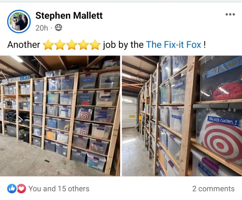 Slide of The Fix-it Fox