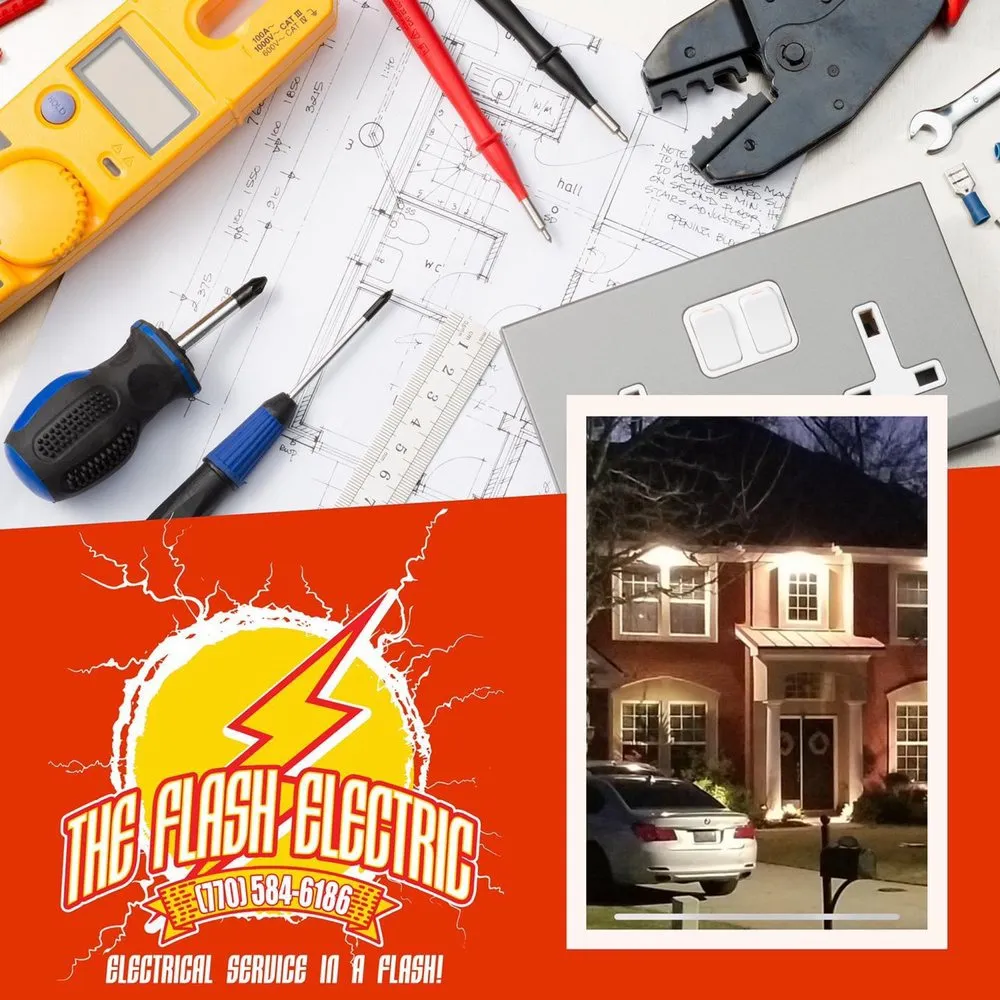 Slide of The Flash Electric