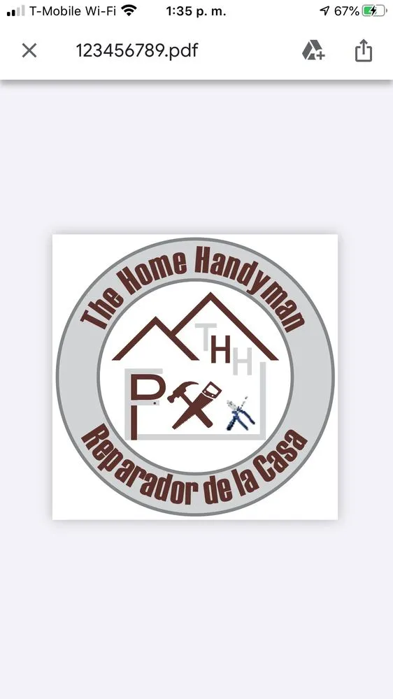 Slide of The Home Handyman