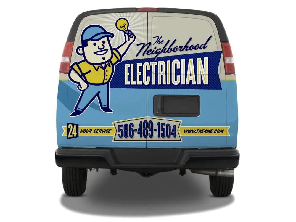 Slide of The Neighborhood Electrician