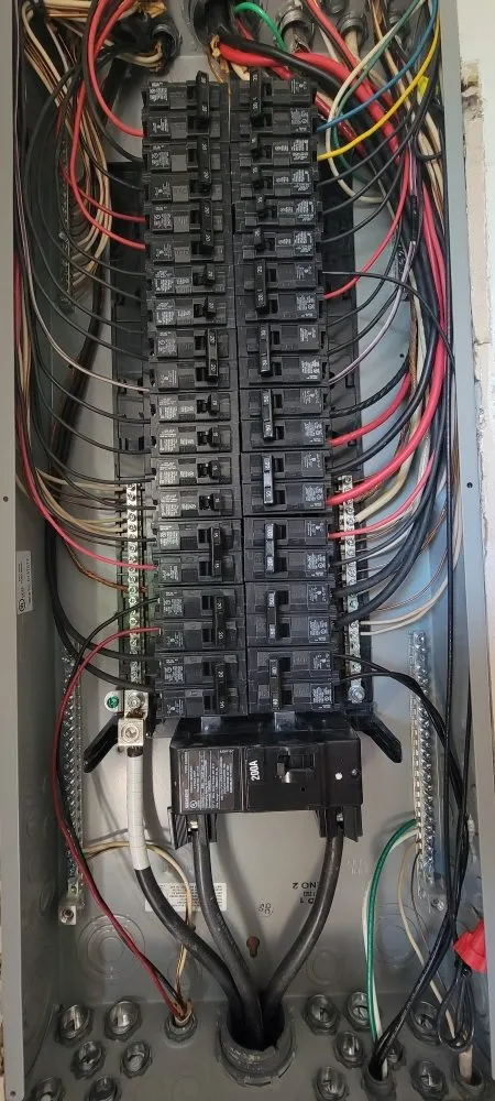 Reliable electrician providing panel upgrade in , 