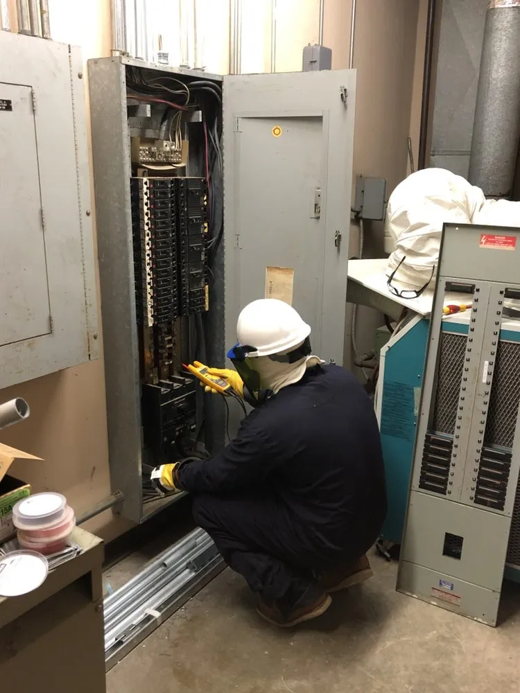 Slide of The Peterson Electric Company