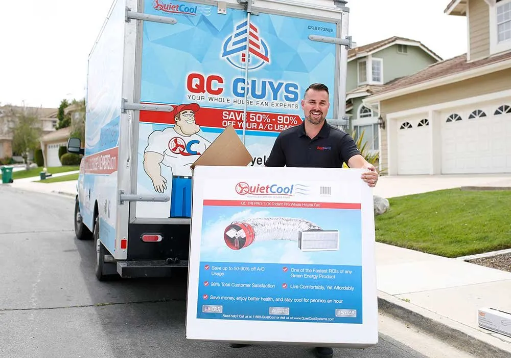 Slide of The QuietCool Guys