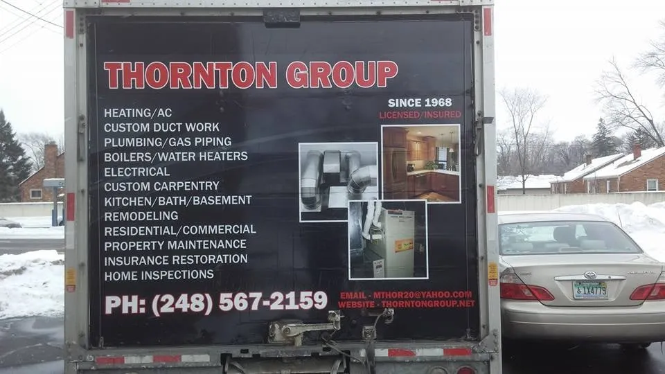 Slide of The Thornton Group