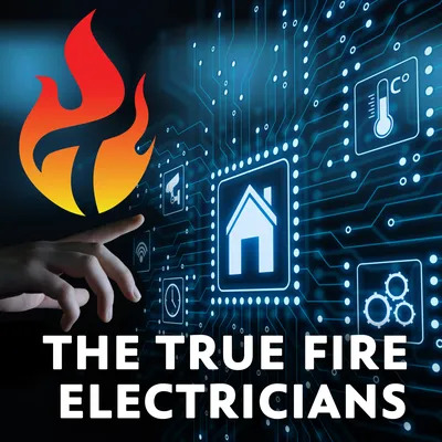 The True Fire Electricians Logo