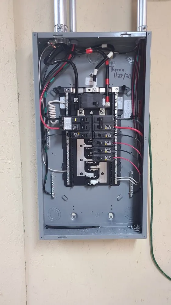 Reliable electrician providing panel upgrade in , 