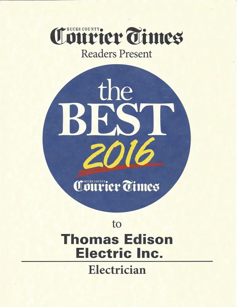 Trusted electrical repair service in ,  - Thomas Edison Electric