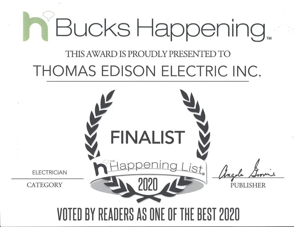 Certified wiring installation service in ,  - Thomas Edison Electric