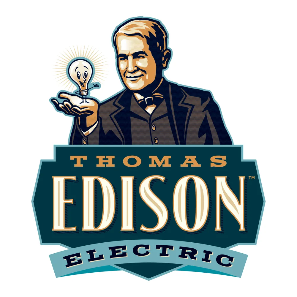 Slide of Thomas Edison Electric