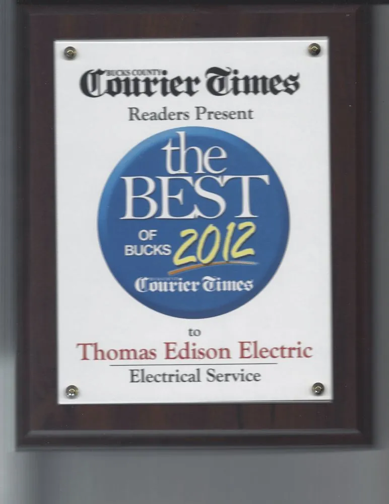 Slide of Thomas Edison Electric