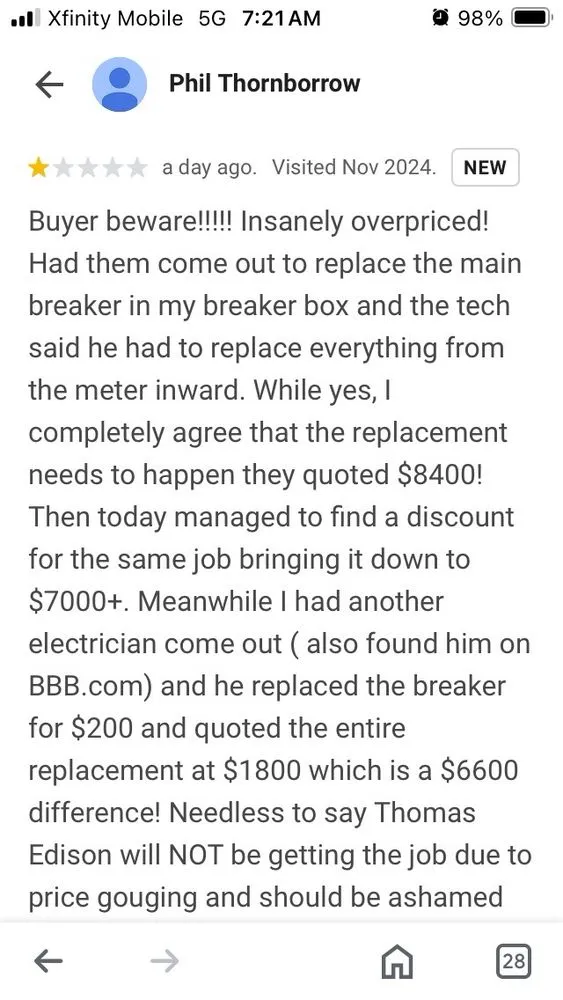 Certified lighting installation experts serving , - Thomas Edison Electric