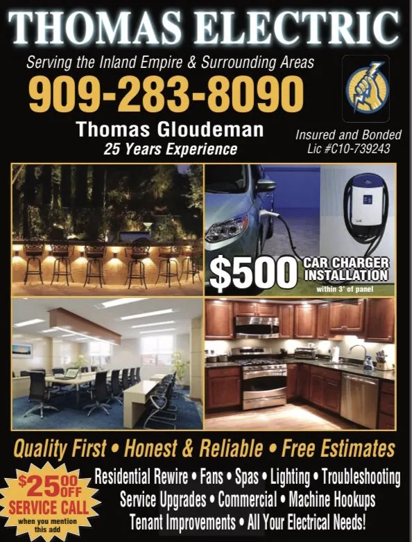 Slide of Thomas Electric