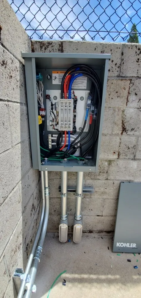 Slide of Thompson Family Generator Service