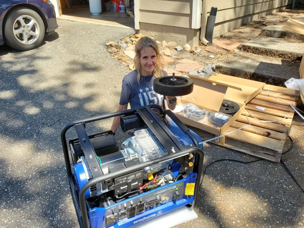 Slide of Thompson Family Generator Service