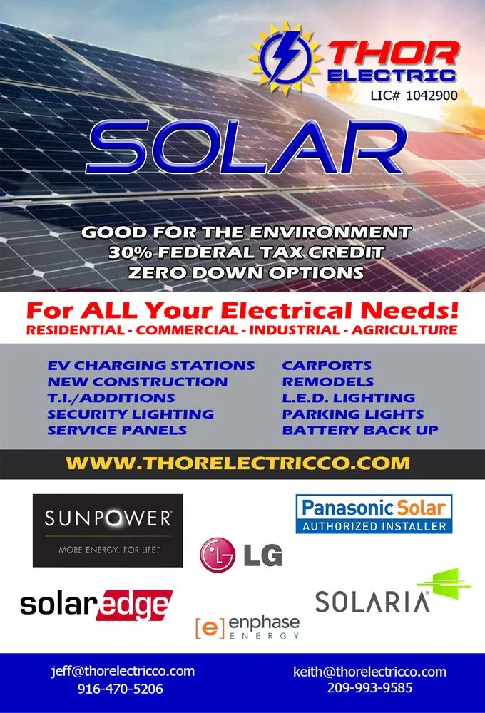 Slide of Thor Electric Services