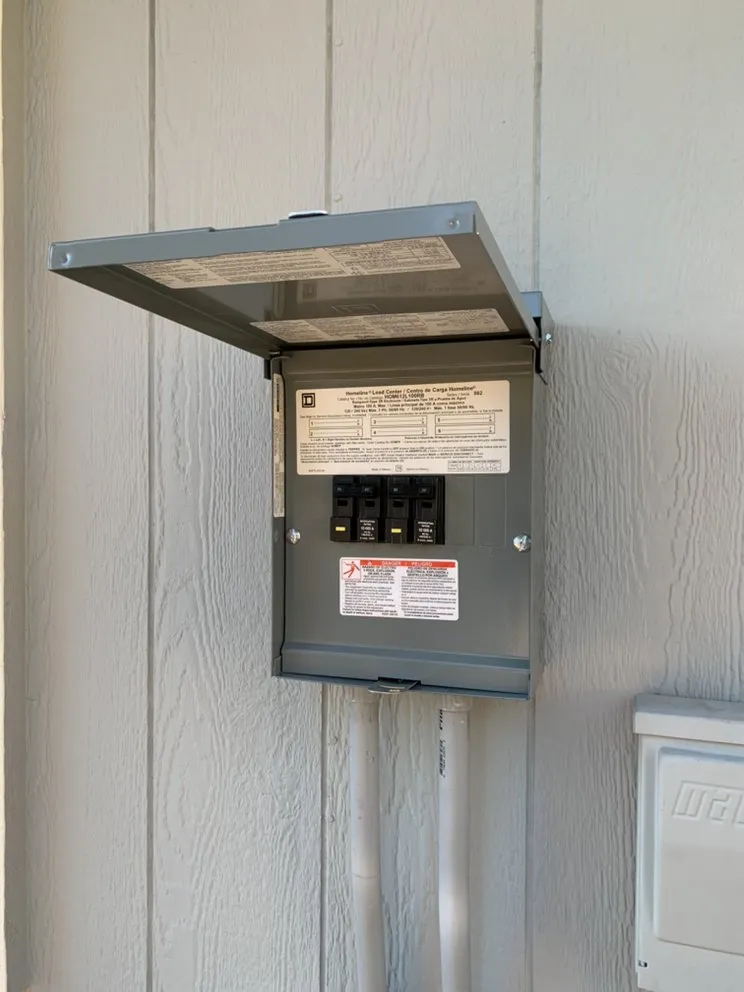 Slide of Three Pole Electric