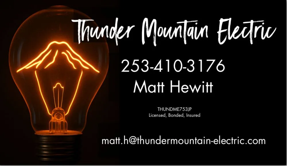 Slide of Thunder Mountain Electric