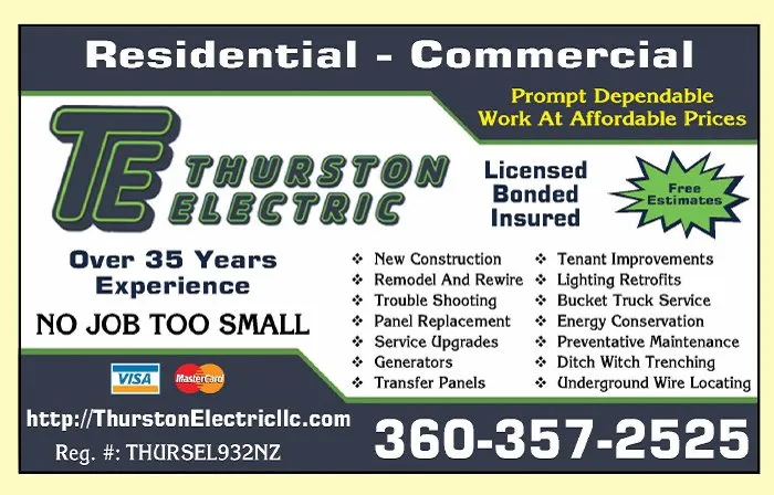 Slide of Thurston Electric