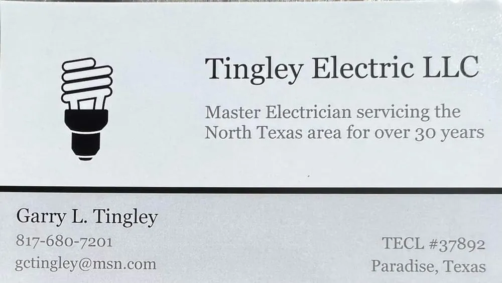 Professional emergency electrical service experts serving Paradise, TX - Tingley Electric