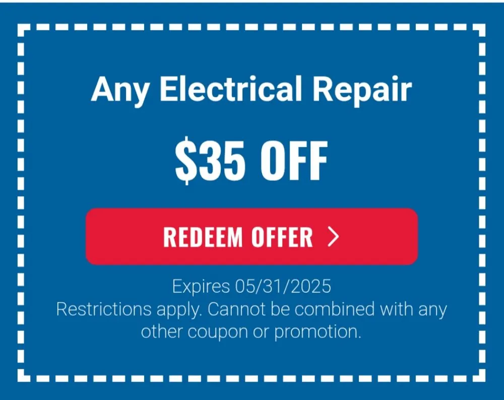 Professional electrician providing circuit breaker repair in Palmyra, IN - Titan Hvac Heating & Cooling