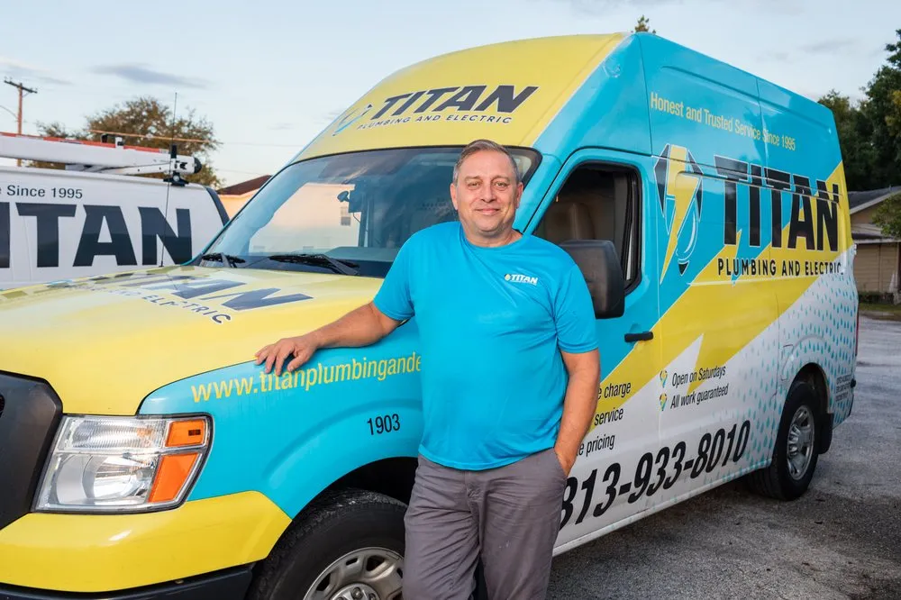 Slide of Titan Plumbing and Electric