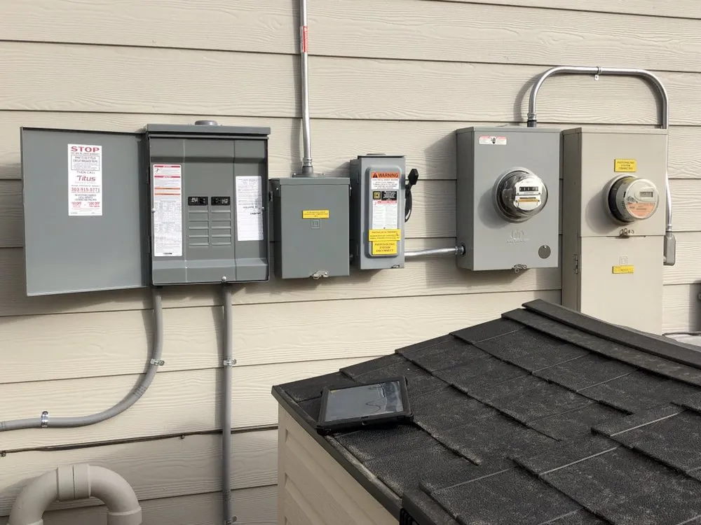 Slide of Titus Electrical Services