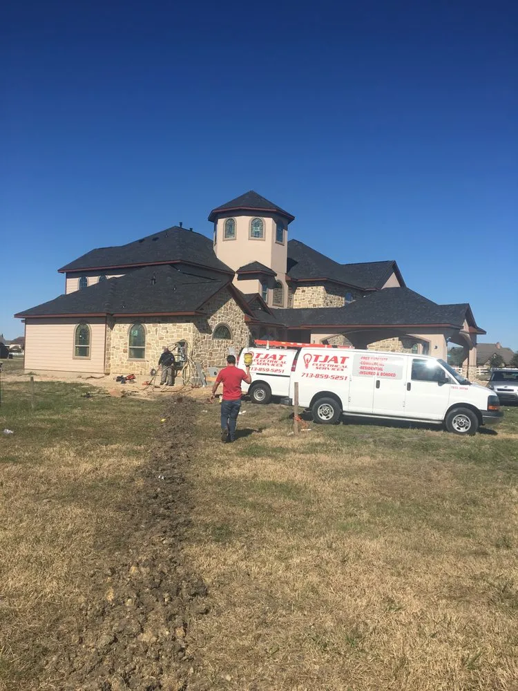 Slide of TJAT Electrical services