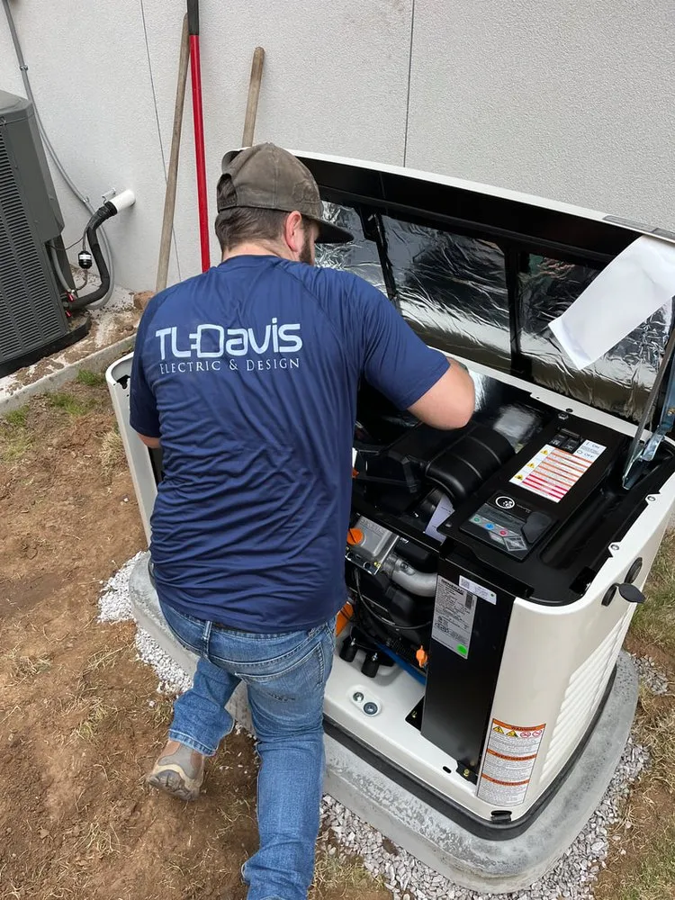 Slide of TL Davis Electricians Of Owasso