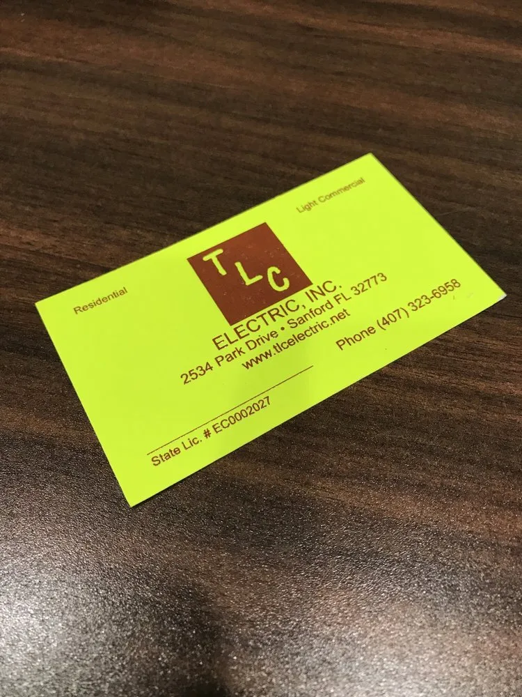 Slide of TLC Electric