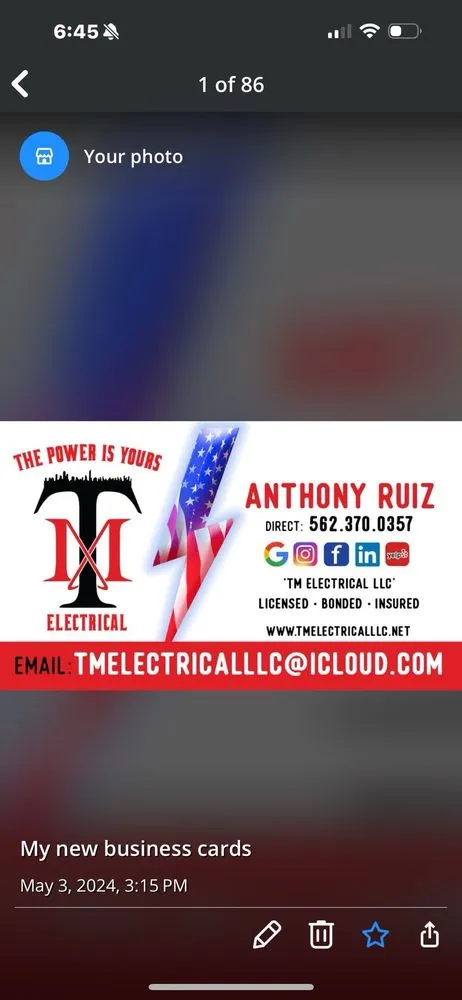 Slide of Tm Electrical