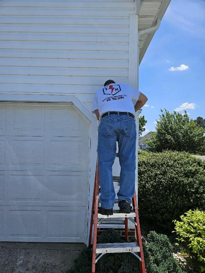 Slide of TM Electrical Services