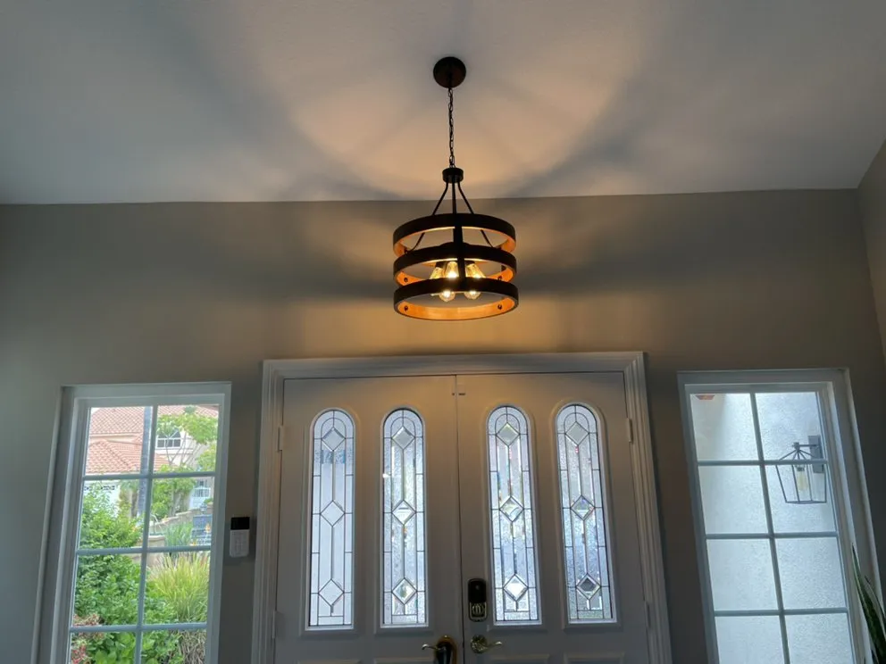 Certified electrician providing panel upgrade in , 