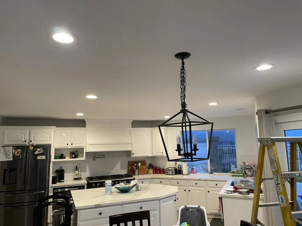 Licensed electrical service for homes in wiring installation,  by 