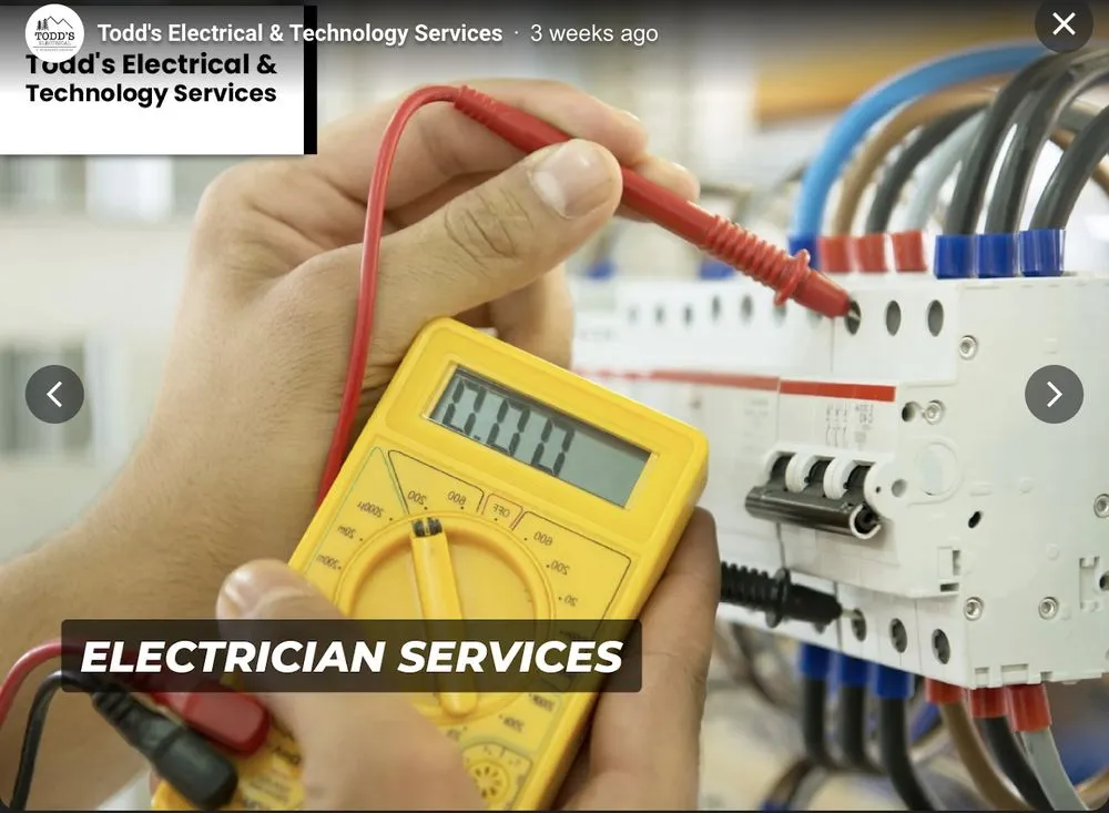 Slide of Todd's Electrical & Technology Services